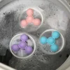 1-10pcs Washing Machine Filter Net Floating Lint Filter Mesh Bag Reusable Pet Hair Catcher Remover Laundry Cleaning Tool 6