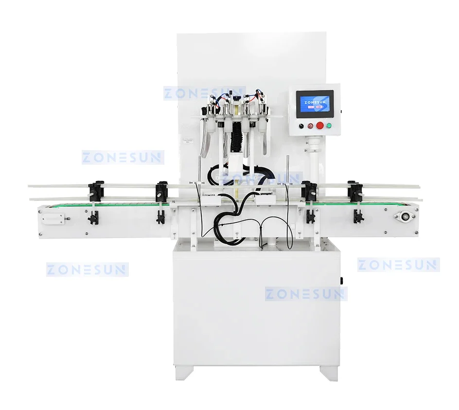 ZONESUN ZS-YTCR4A Automatic 4 Nozzles Corrosive Liquid Filling Machine