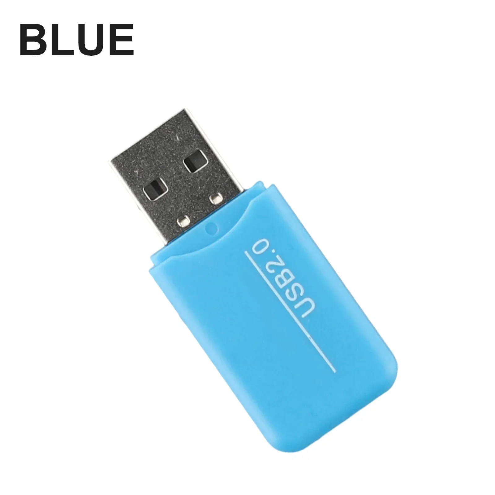 Card Reader Compact and Lightweight Highspeed 2.0 Card Reader USB Interface TF/microSD/Mobile Phone Memory Card Reading/Writing