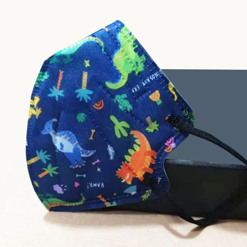 FFP2 Mask Children Mascarillas KN95 5 Layers Respirator Fit 6-14 Years Mouth Caps Boy