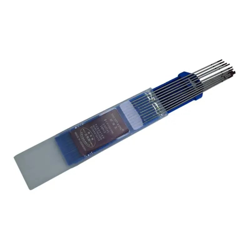 10 Pieces TIG Welding Tungsten Electrodes Tungsten Steel (Grey,) 6
