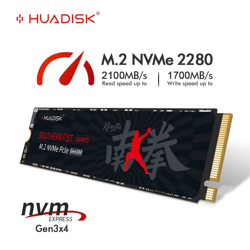 s*3様 HUADISK SOUTHERN FIST 1TB NVMe SSD HUADISK SSD NVMe M2 1TB 512GB PCI-e 3.0X4 Internal Hard Disk 2280