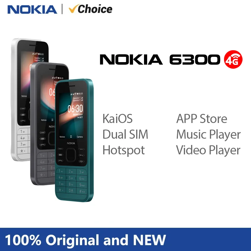 Nokia 6300 4g - Price in India (February 2024), Full Specs, Comparison