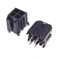 3.0mm Wafer Micro-Fit 3.0 Connector PCB Male Header Straight 2 4 6 8 10 12 14 16 18 20 22 24 Pin Board Solder 43045 2