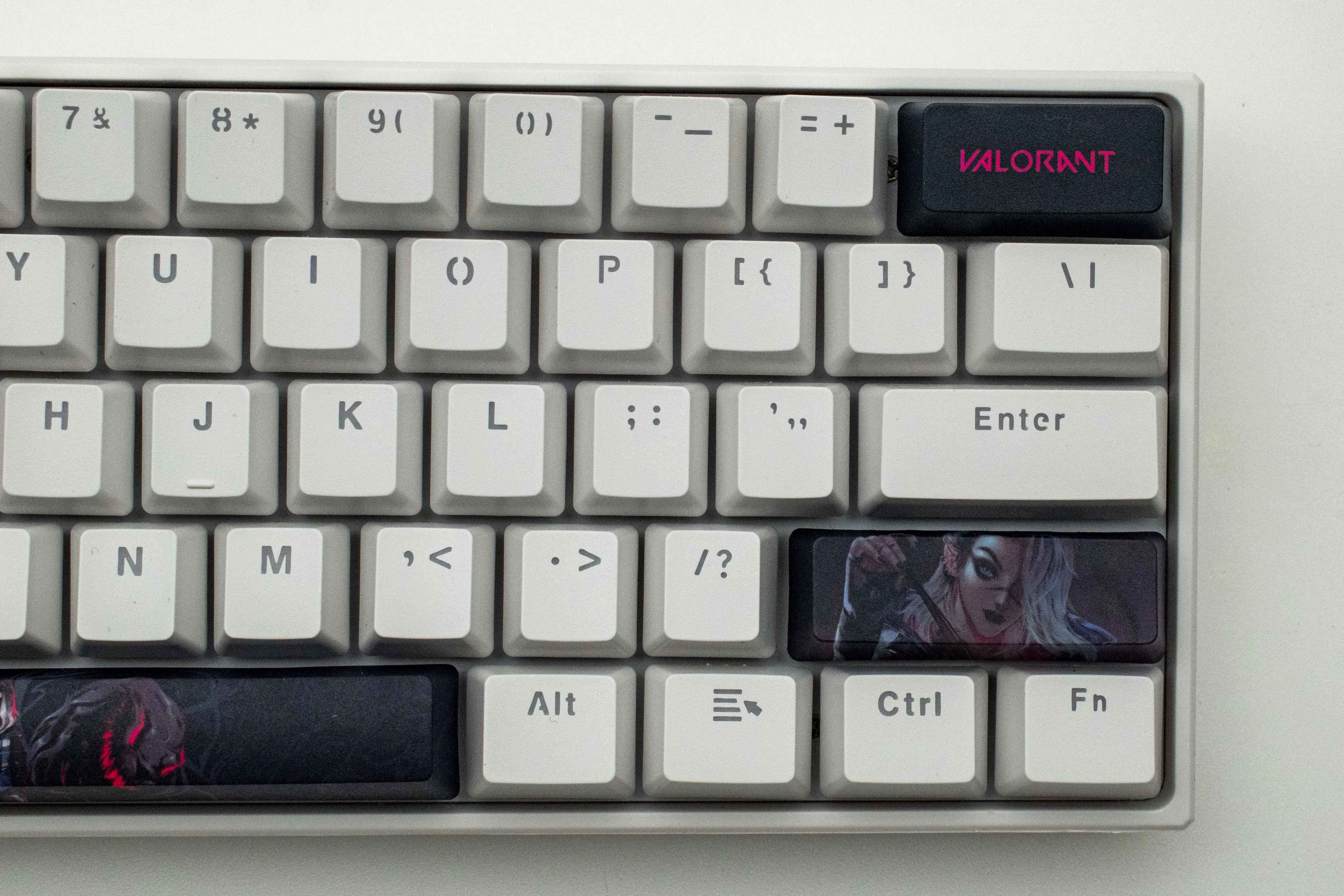 Valorantキーキャップフェードキーキャップoemプロファイル10キーpbt