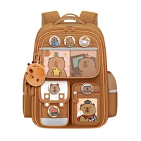 Capibara Student Schoolbag, Large-capacity Children Backpack.Girl Boy Kids Back To School Book Bags 2
