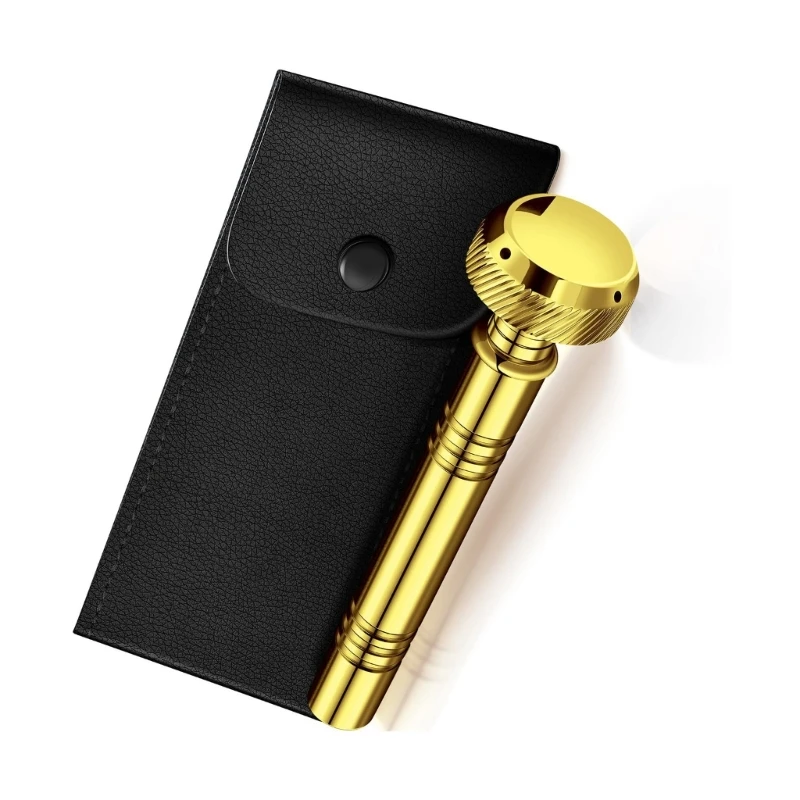 Holy Water Sprinkler Pocket Holy Water Sprinkler With Leather Case Religious Pocket Aspergillum Tool For Ceremonies Gift for Clergy holy water sprinkler