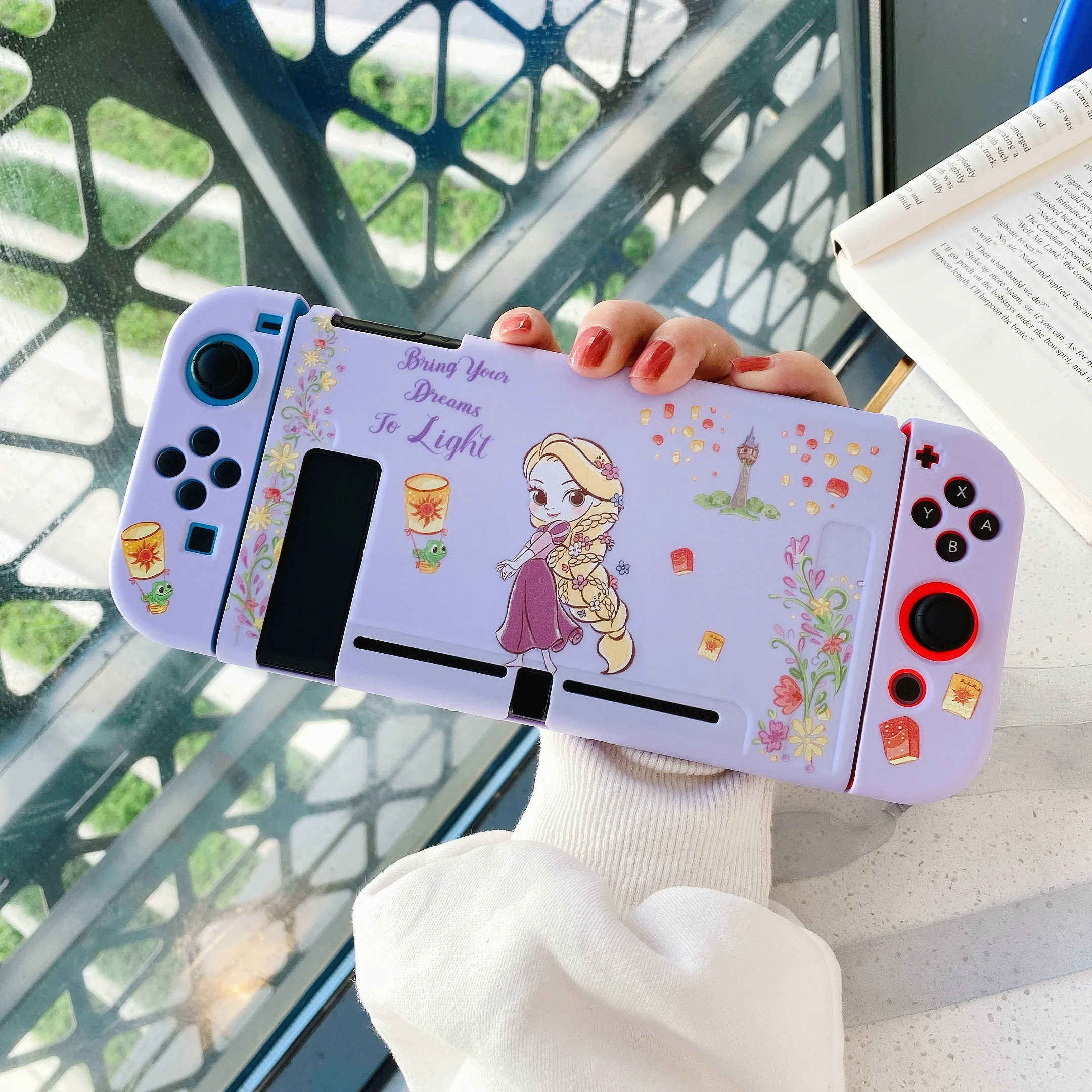 Disney Enchanted Rapunzel Gudetama XO Soft Phone Cases Para Nintendo ...