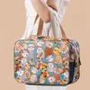 Large Capacity Cartoon Cosmetic Bag for Women PU Clear Zipper Beauty Case Travel Toiletry Wash Makeup Organizer Storage Bath Bag 1