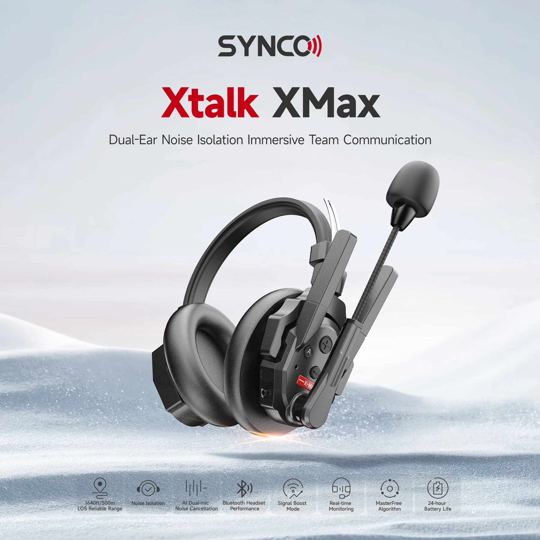 New  Xtalk XMAX X2 X5 X9 X13 Wireless Headset Full-duplex Intercom Communication