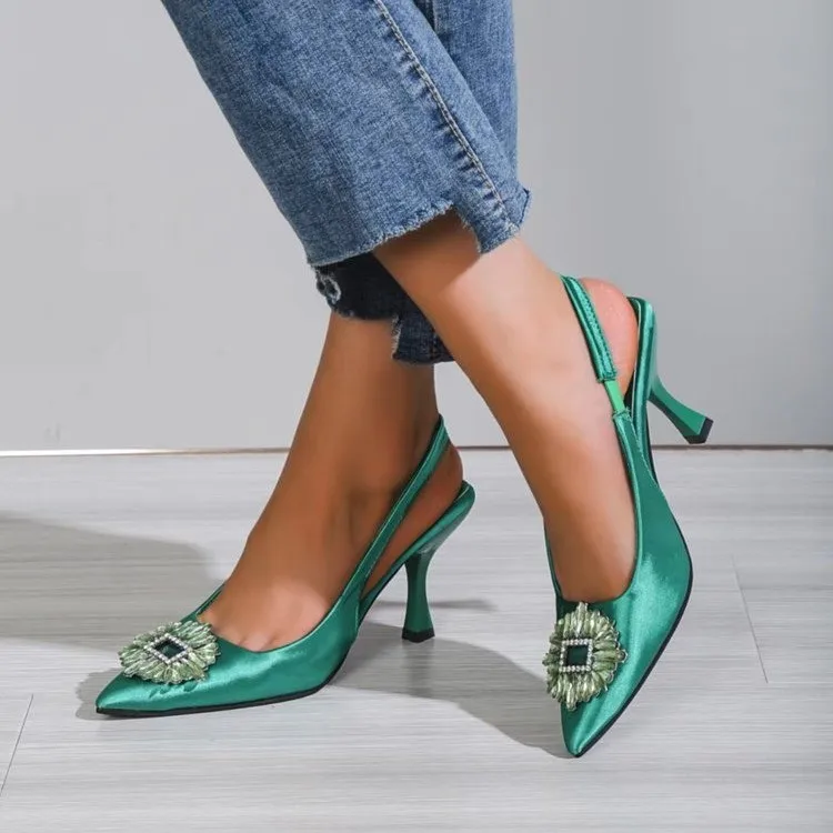 Designer Shoes | Aliza - Block Heeled Sandals | Italian Leather