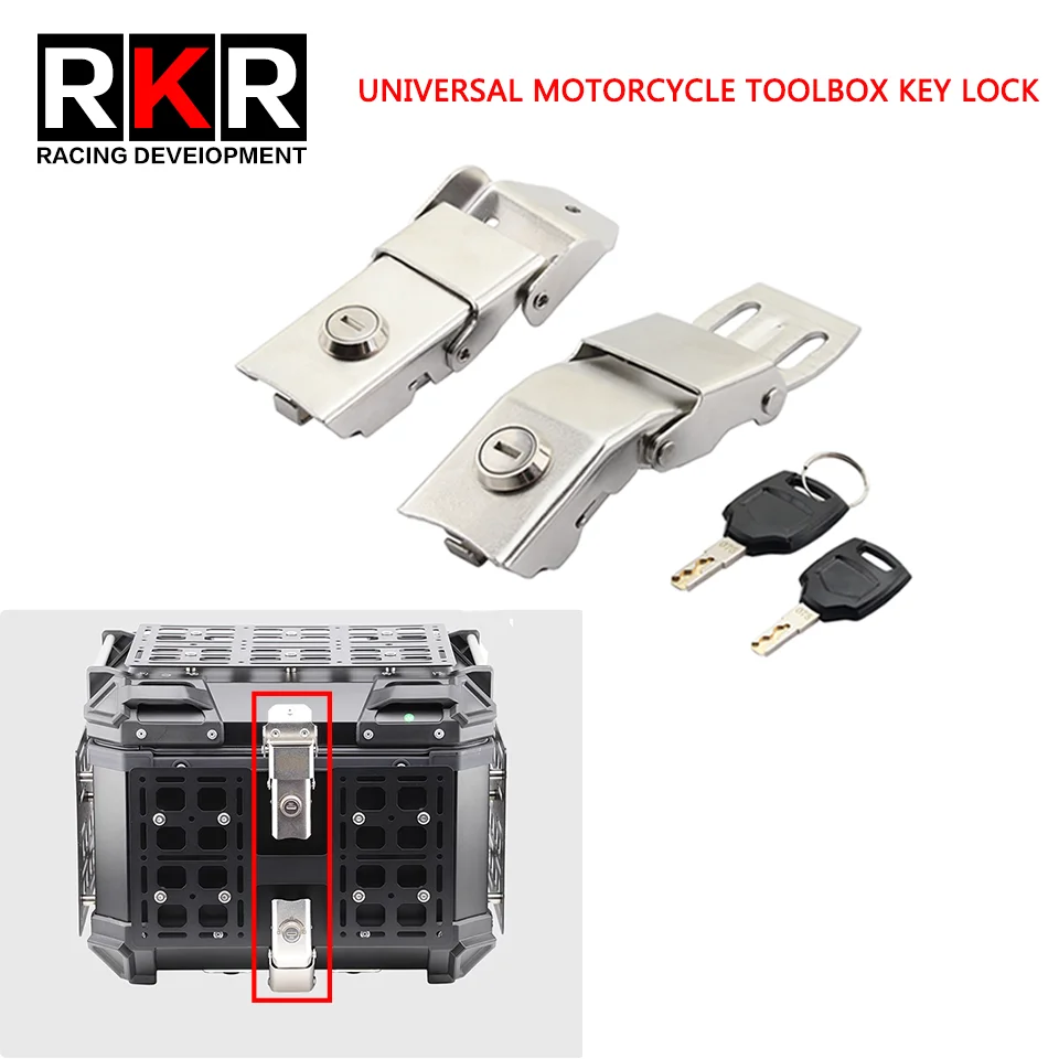 UniversalMotorcycleToolboxKeyLockStainlessSteelTrunkUpperLowerLocksAnti-theftTailBoxLockReplacementAccessories-AliExpress