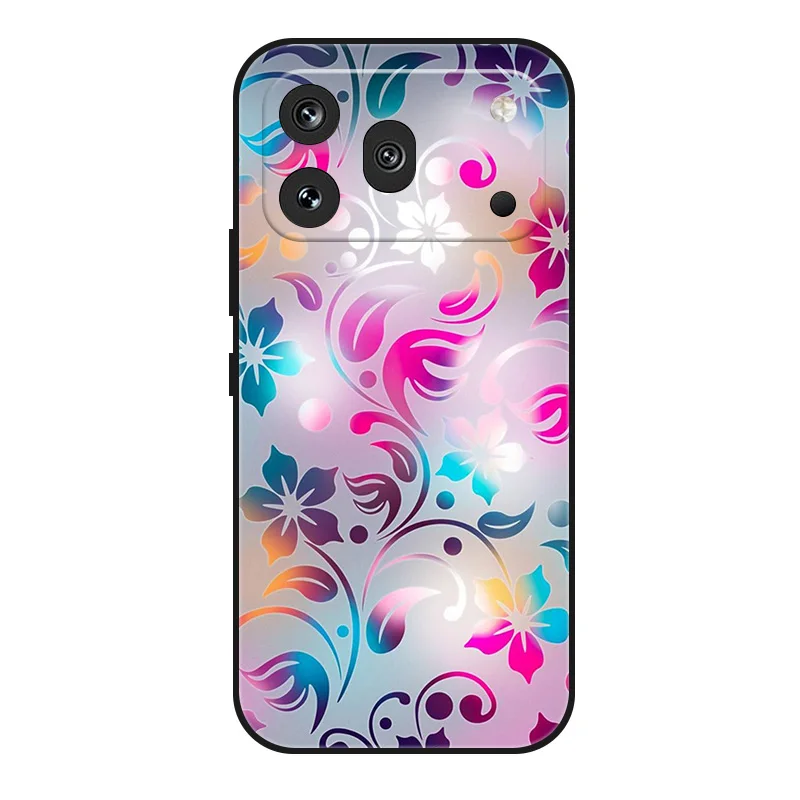Marble Painted Soft Matte Silicone Back Cover Case