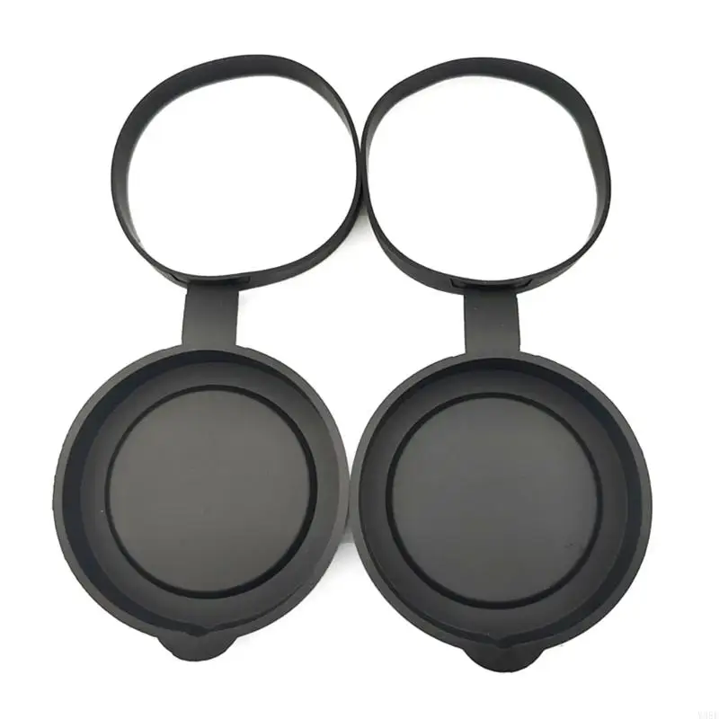 Universal Silicone Dust Caps Binocular/Monocular Lens 61-63MM Soft Cover Hiking Outdoors Activity