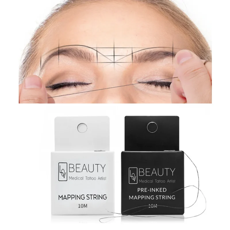 1pc Mapping String Preink String for Microblading Eyebrow Makeup