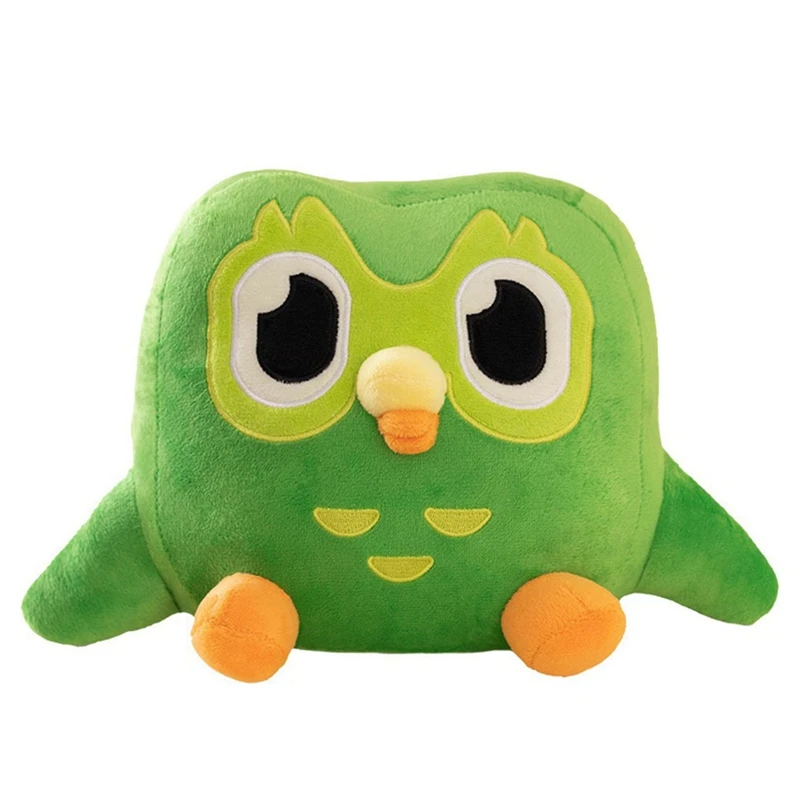 

New Love Green Owl Plush Stuffed Can Green Plush Toy Animal Soft Pillow Gifts For Fans And Cartoon Lovers Durable 20 X 30Cm