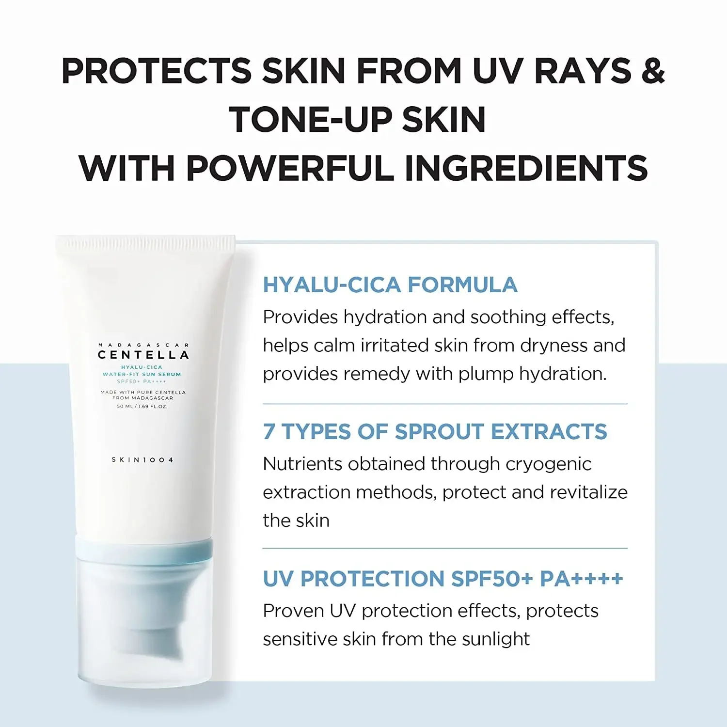 Centella Sun Serum SPF50+ 3