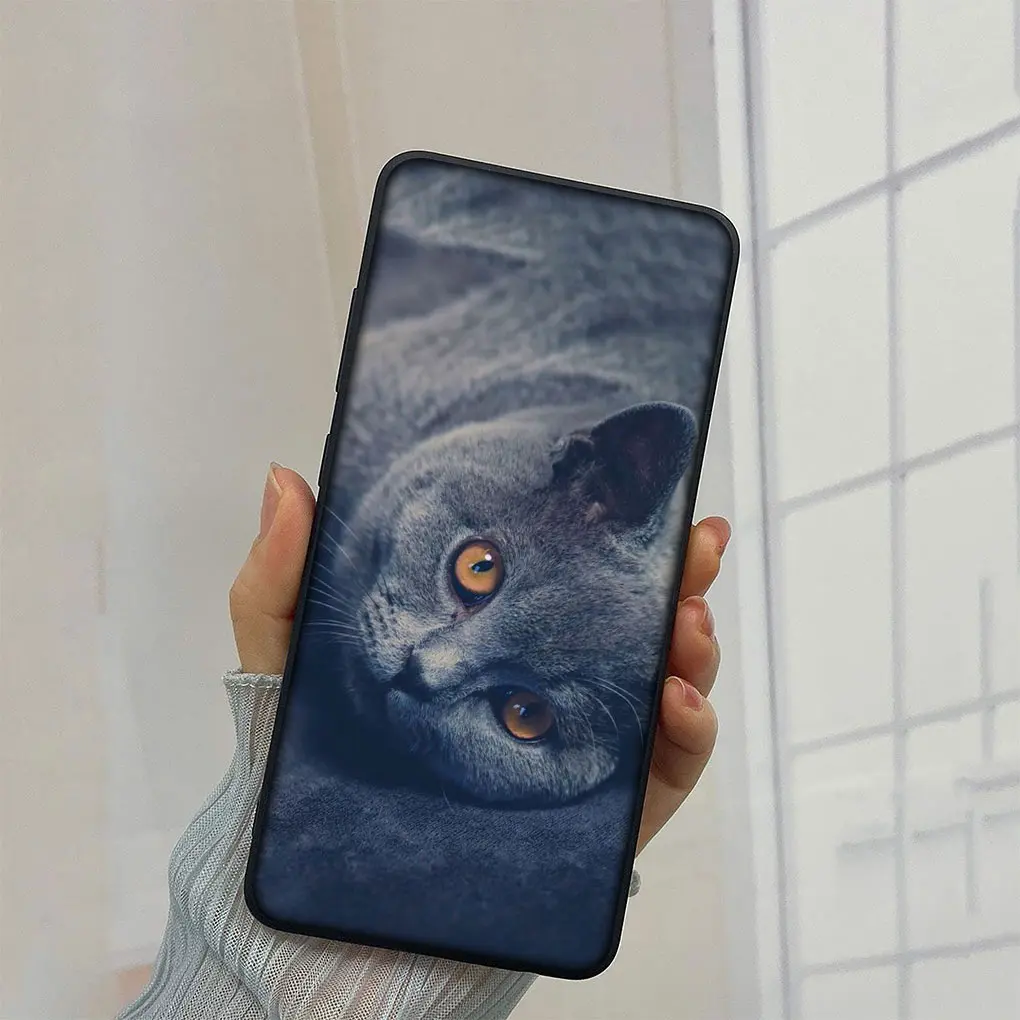 Meow Eyes Kitten Cat Soft Phone Case Cover