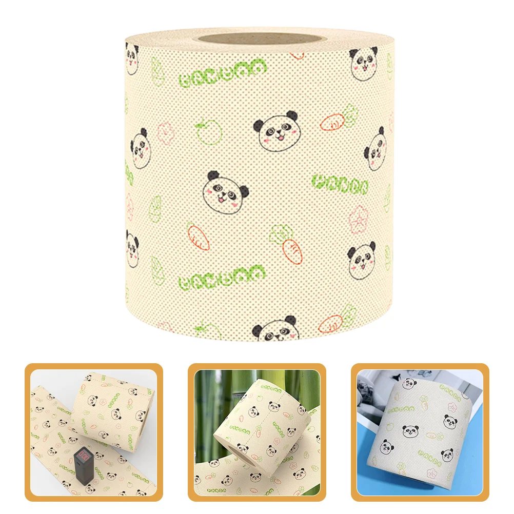 Fancy Toilet Paper Novelty Towels Tissues with Printed Pattern Patterned Bamboo