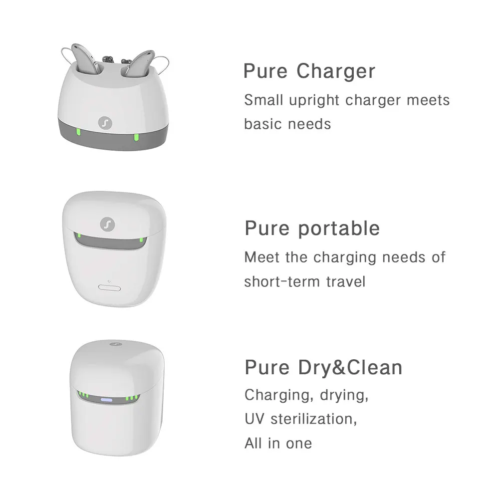 Signia Pure Charge&Go AX Stand Up to Any Acoustic Challenge to Let You Be Brilliant Come with A Compact Charger Immerse Yourself 5