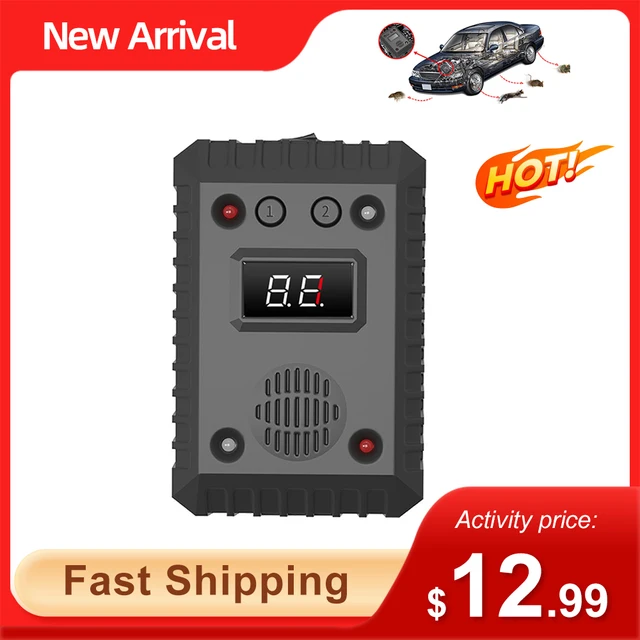 12V-24V Rat Anti-Rat Repeller Egér Visszataszító Egér-Tároló Nem Mérgező Tartás