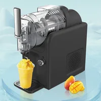Machine à smoothies automatique 2-en-1 pour la maison, 2L, machine à crème glacée molle et à smoothies, 220V, machine à milkshake et à boissons glacées 4