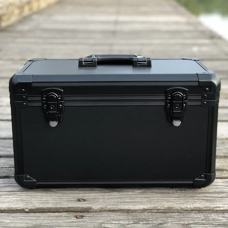 Widybord Caja De Herramientas De Aleación De Aluminio, Práctica