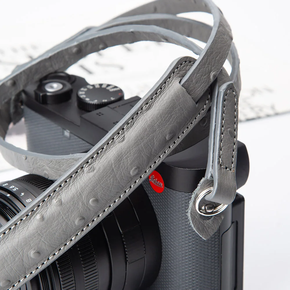 115cm 유니버설 가죽 카메라 넥 스트랩 숄더 스트랩 숄더 슬링 벨트 라이카 후지필름 니콘 DSL DSLR 카메라용