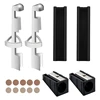 Billiard Cue Tips 2 Cue Clamps, 10 Cue Tips, 2 Pool Ball Shapers, 2 Cue Tips Trimmers 1
