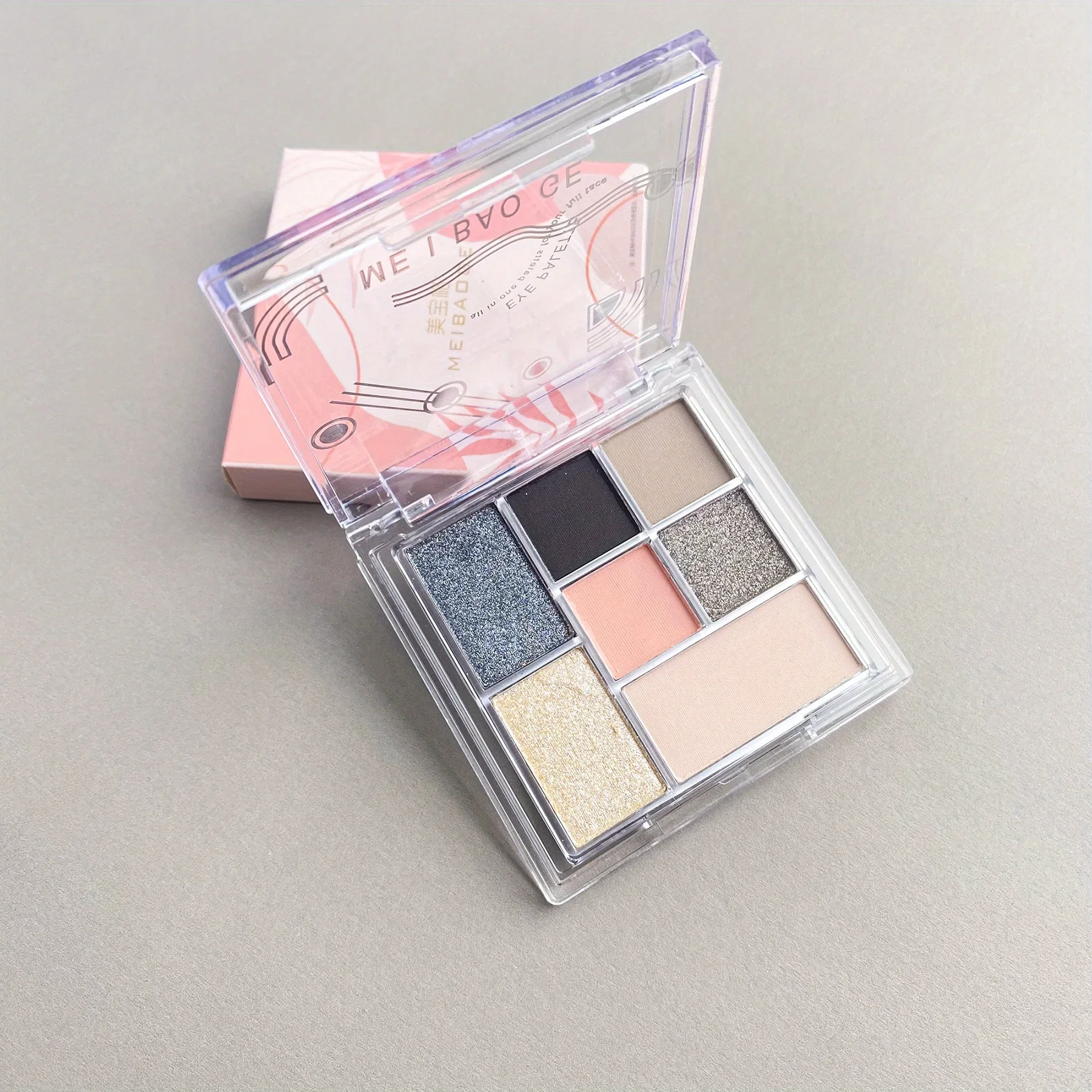 Velvet Tinted 9-Color Black Eyeshadow Palette - Long-lasting Blendable Matte & Shimmer Eye Makeup