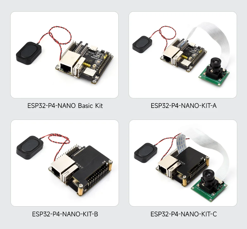 Waveshare ESP32-P4-NANO ESP32-P4 RISC-V MCU Bluetooth5/BLE Wi-Fi6 32MB PSRAM 16