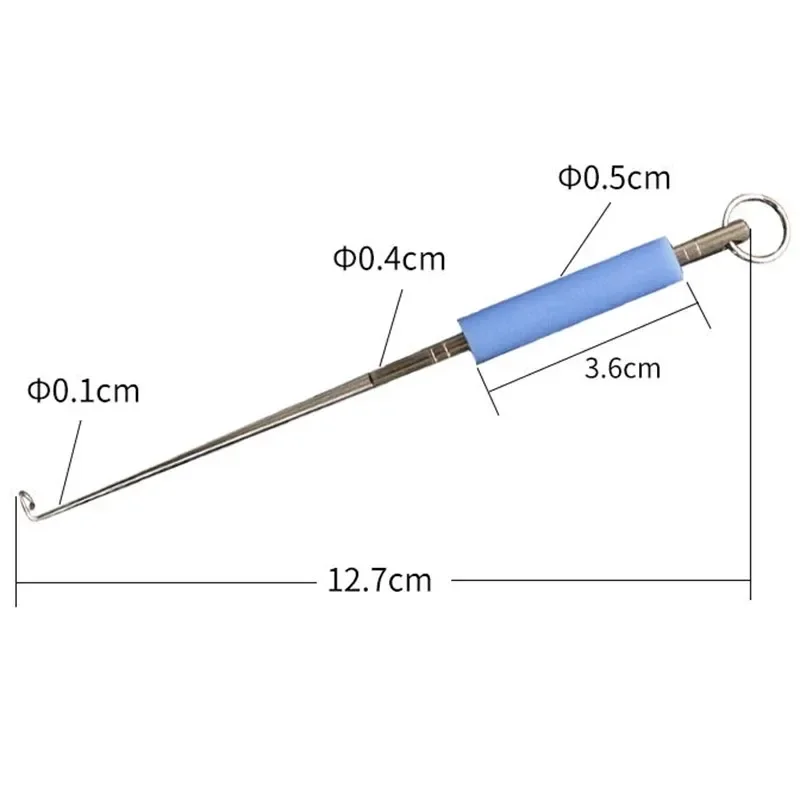 Fish Hook Remover Stainless Steel Safety Fishing Extractor Detacher Rapid Decoupling Device for Tools