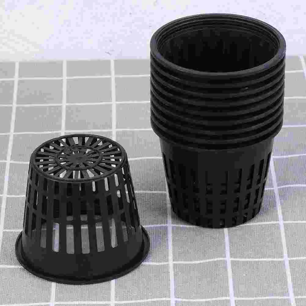 20 Pcs Orchid Pot Hydroponic Net Cup Water Planting Pots Pearlescent Cups Nursery Basket Bucket flower pot,hydroponic flower pot,plant pot