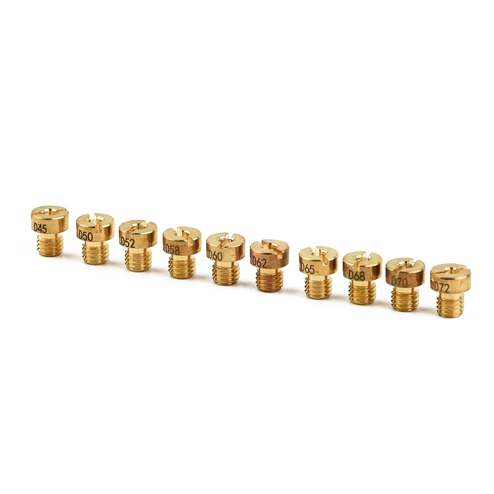 

Dellorto Carb Thread Main Jets PHBG PHBL Sizes 50-72 For DELLORTO Nozzle Set 10pcs 5mm/6mm 5x0.75mm Carburetor