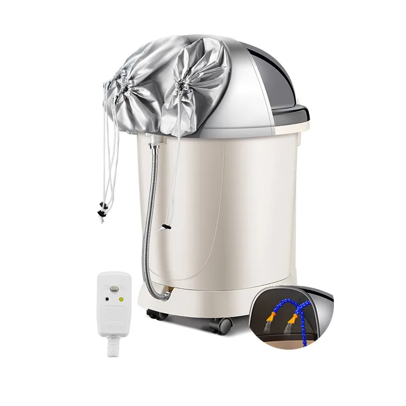 Fully Automatic Electric Massage Deep Heating Foot Basin Fumigation Knee Pads Feet Spa Bath Massager Bucket Tropical Massag Tub