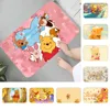 W-Winnie The Pooh Floor Mat Graphic Printed Flannel Doormats For Bathroom Kitchen Entrance Carpet Home Decor 1