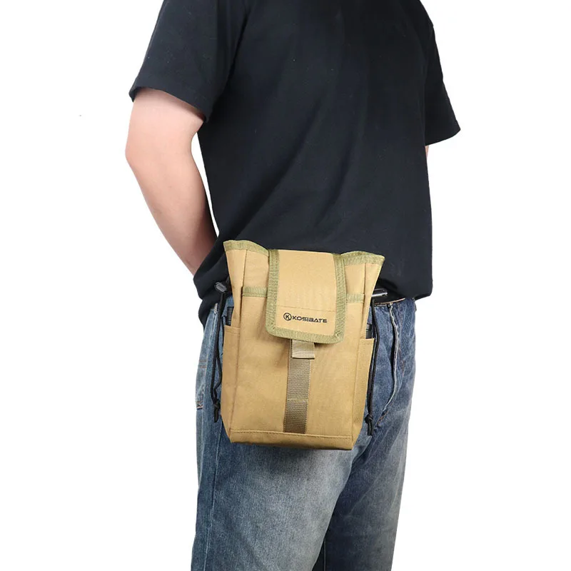 Per Unihertz 8849 Tank Mini 1 Phone Marsupio Outdoor Tactical Bag Borsa Pieghevole Portatile Per Il Riciclaggio Molle Tactical Storage