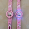 Girls Kids Children Cartoon Unicorn Collection Digital Electronic Flash Glow Up Light Colourful Birthday Party Gifts Watches 4