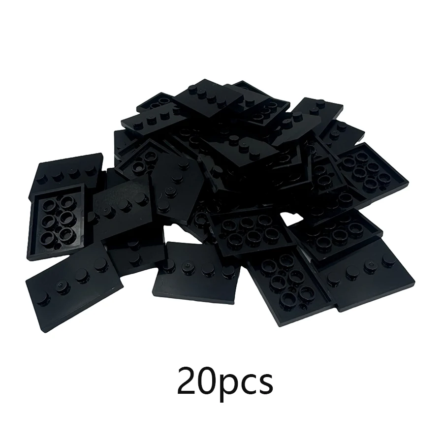 20pcs City Figures Base Plate Display Holder DIY Building Blocks Doll Baseplate Accessory Bricks Compatible 88646