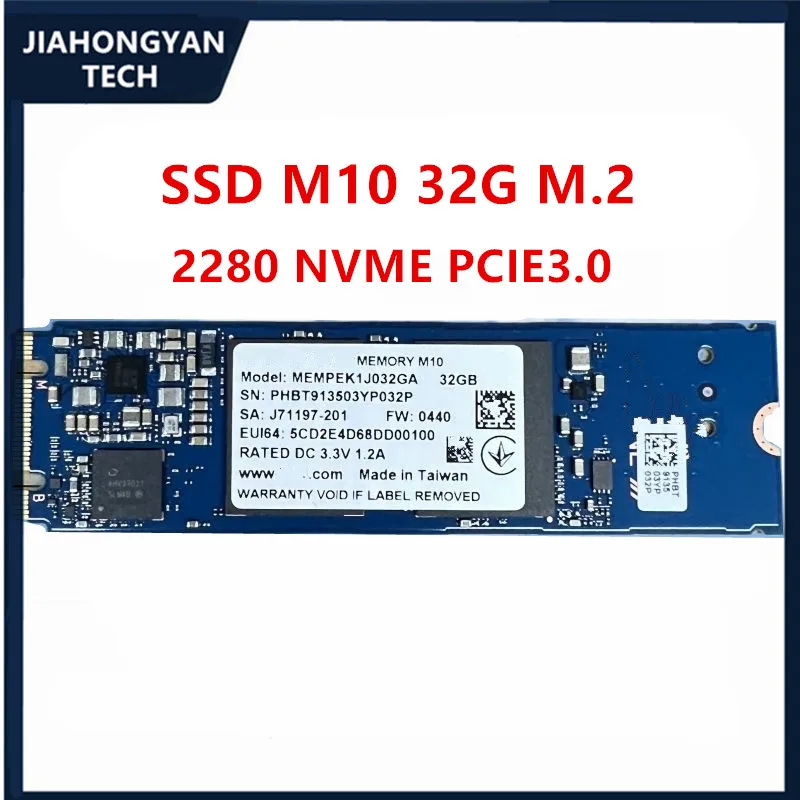 오리지널 솔리드 스테이트 SSD 메모리 가속 캐시 nvme, 인텔 M10 16G 32G 64G 2280 2242 M.2 용, 무료 배송