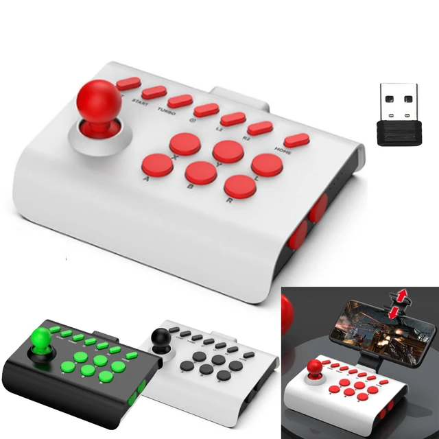 Joystick Arcade para PS4/PS3/Switch/Android/Apple MFI, Mando de PC