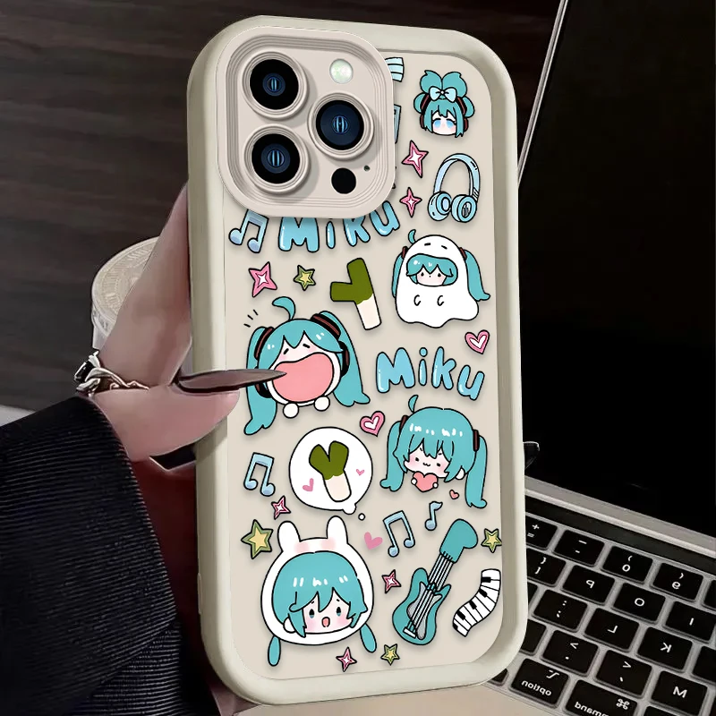 Enhanced Phone Case with H-Hastune M-Miku Design for Various Samsung Galaxy Models