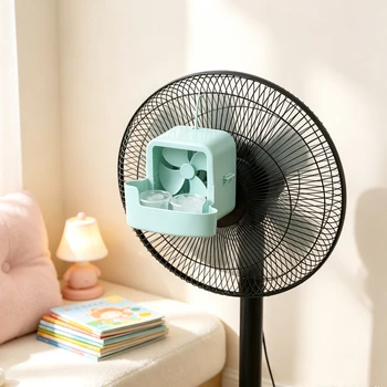 Ventilatore Portatile Refrigerante, Raffrescatore Sospeso per Casa, Accessorio di Raffreddamento ad Acqua, Mini Condizionatore d'Aria per Dormitorio Estivo e Sollievo dal Calore all'Aperto