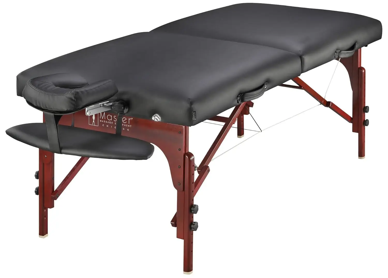 

Master Massage 31" Montclair Pro Portable Massage Table Package, Memory Foam Cushioning, Reiki Panels, Shiatsu Cable Release- Ta