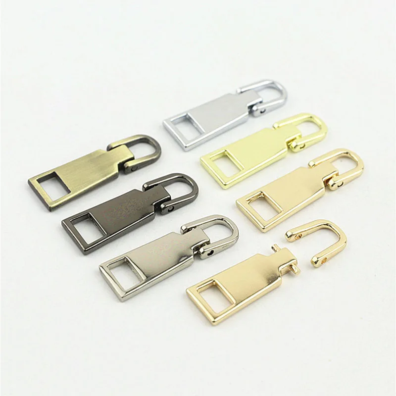 

2pcs Zinc Alloy Zipper Pullers for Zipper Sliders Head Zippers Repair Kits Zipper Pull Tab DIY Sewing Accessories 36mm