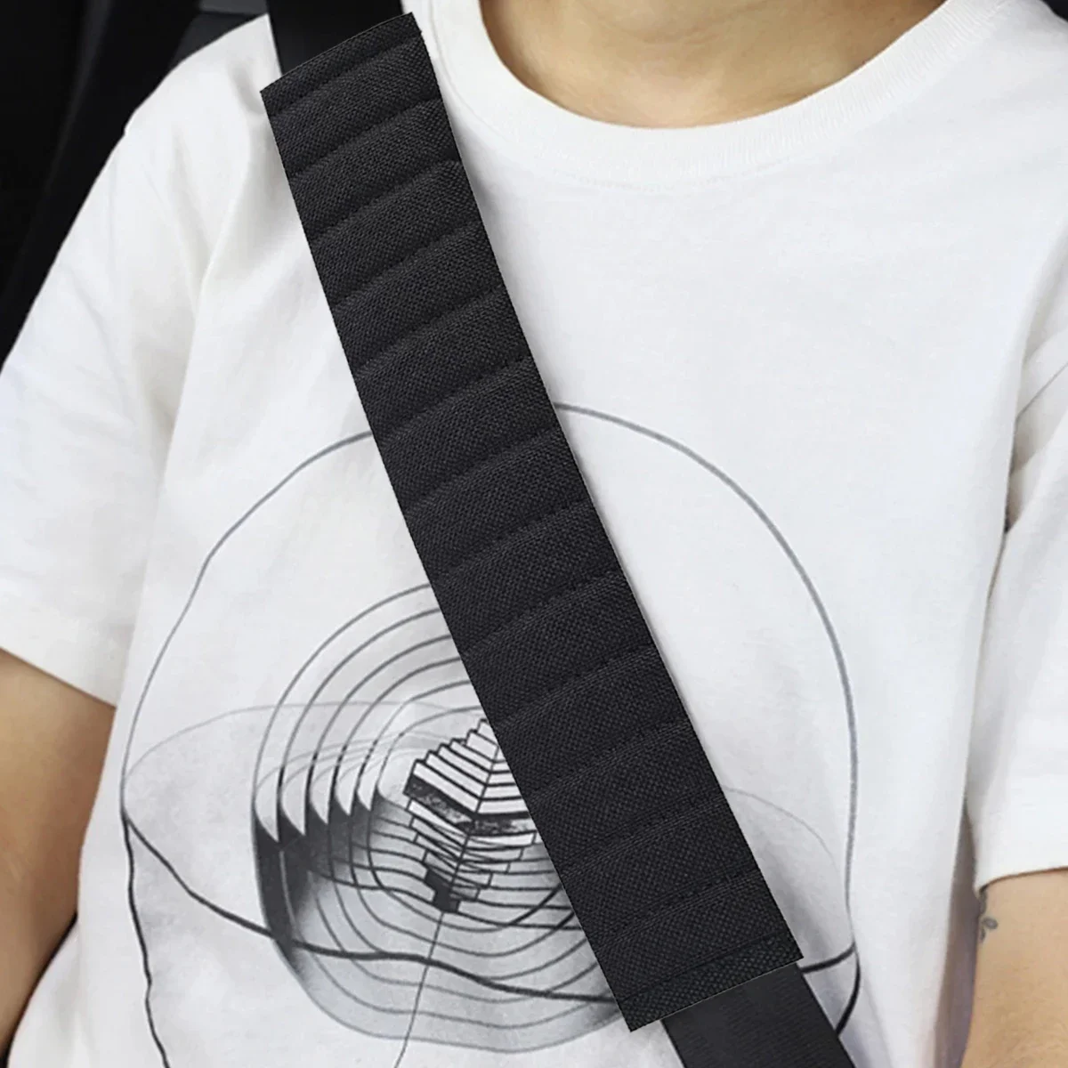 Car Seat Belt Cover 15.5/19.5 Inch Auto Seat Belt Covers Comfortable Shoulder Pad Cushion Protector Car Interior Accessories