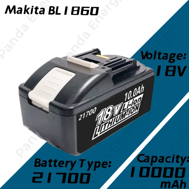 Waitley-Batterie pour Makita, 18 V, Outils Électriques, Accessoires de  Remplacement BL1860 BL1850, Batteries Rechargeables Eddie ion - AliExpress