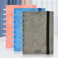Journal d'affaires avec trou en forme de champignon, bloc notes Simple pour étudiant, agenda, fournitures scolaires et de bureau, carnet de croquis 