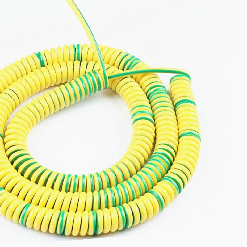 1-жильный пружинный спиральный провод и кабель 18AWG 15AWG 13AWG 11AWG 9AWG 8AWG 1 м 2 3