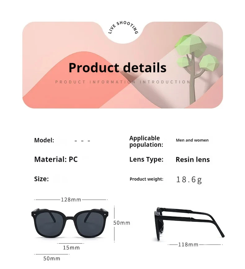 Girls Sunglasses Fashion Big Kids Sunglasses Children's Folding Anti UV Boys